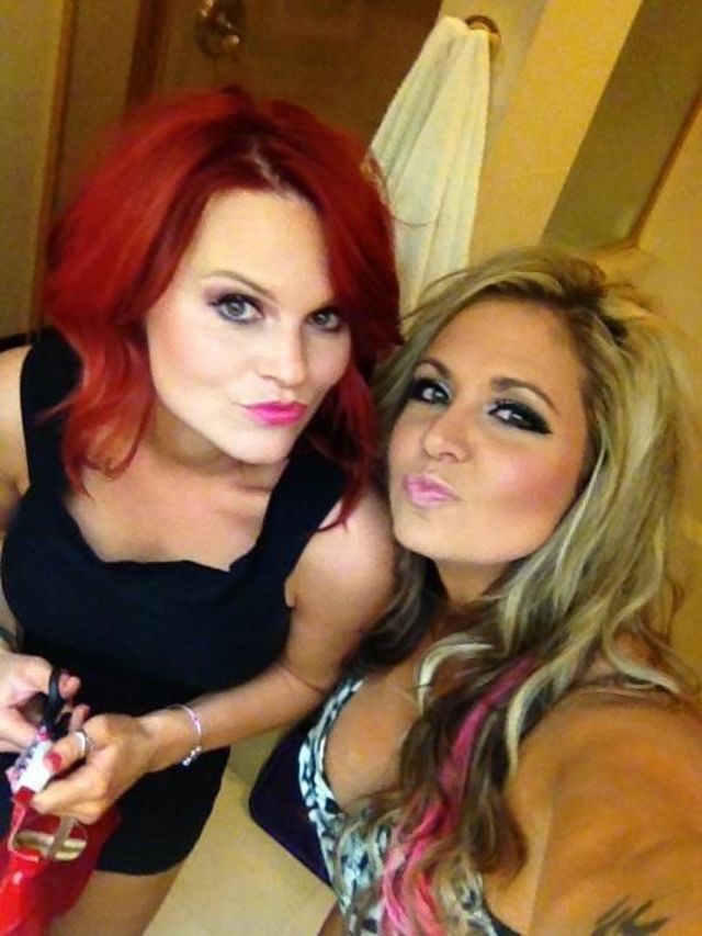 Vibrant Red &amp; Blonde Curls