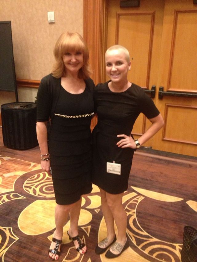 Vivienne Mackinder and myself at NAHA 