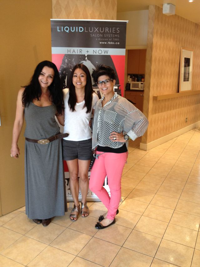 Wendy from Hip and Urban Girls Guide had the pleasure to cut and style her hair for the Bangstyle event in Toronto