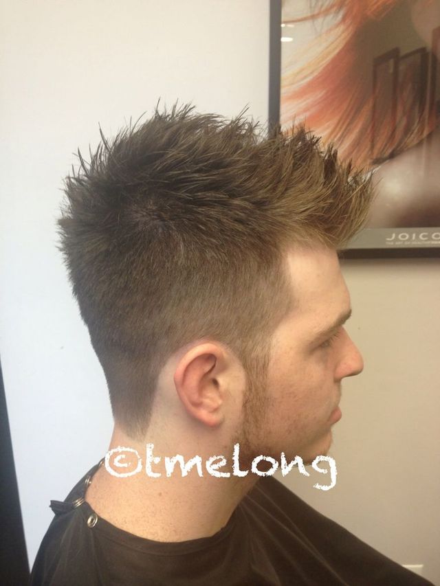 William; scissor cut with major texture 