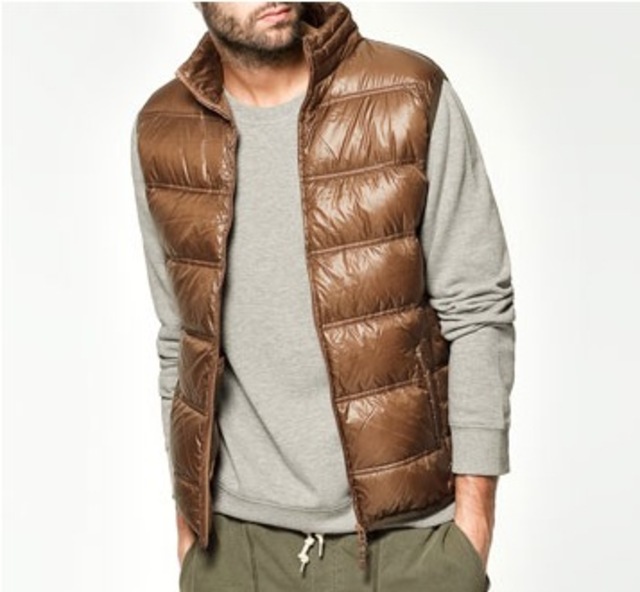 Zara Nylon WaistCoat Bangstyle.Com