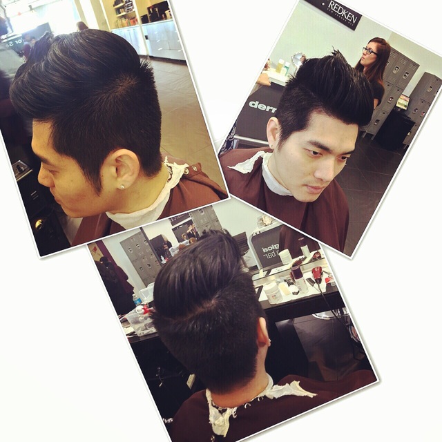 Men cut 