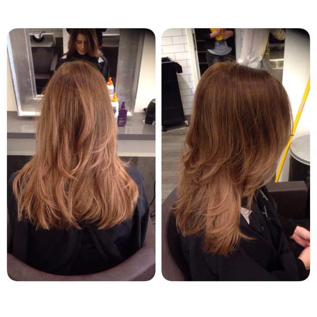 Roundbrush blowdry 