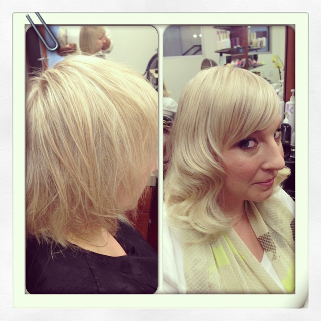 Blonde extensions