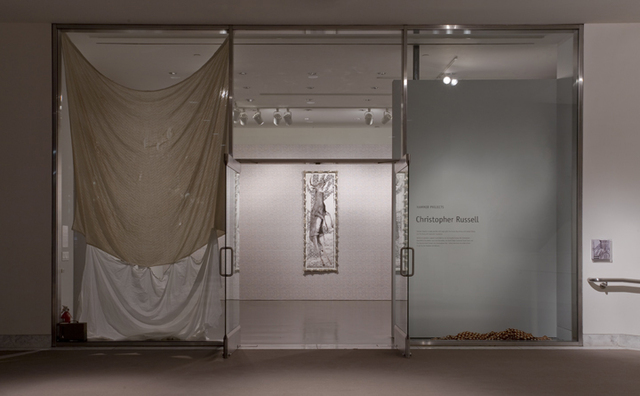 Christopher Russell, Budget Decadence installation, Hammer Museum, 2009, entrance view, Luis De Jesus