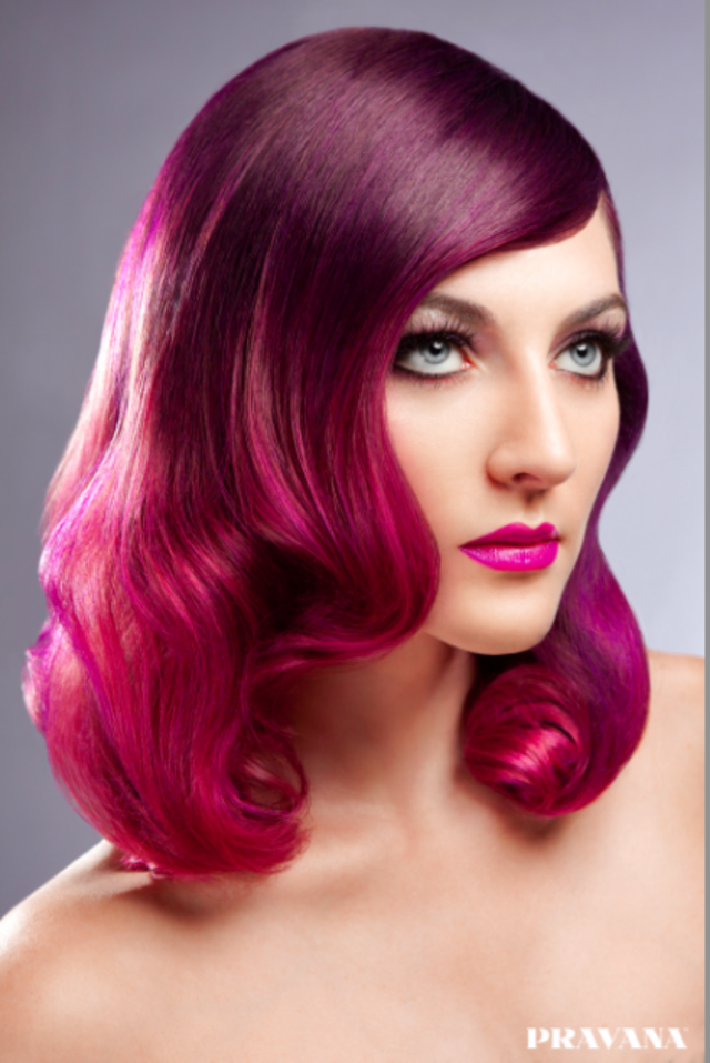 Magenta Urban Ombre