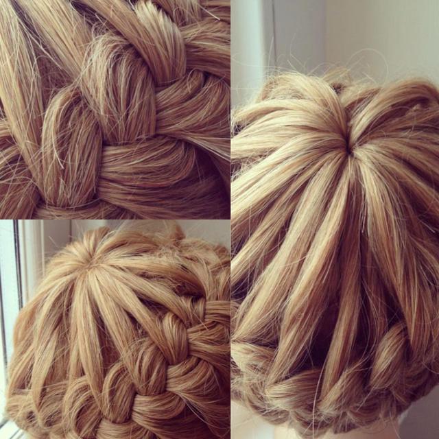 Starburst Crown Braid