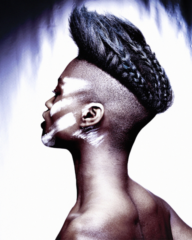 HAIR BY JAMIE STEVENS & HARRY CASEY FOR JAMIE STEVENS HAIR USING MATRIX
