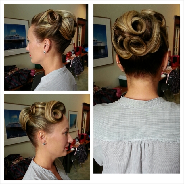 Retro Inspired UpDo