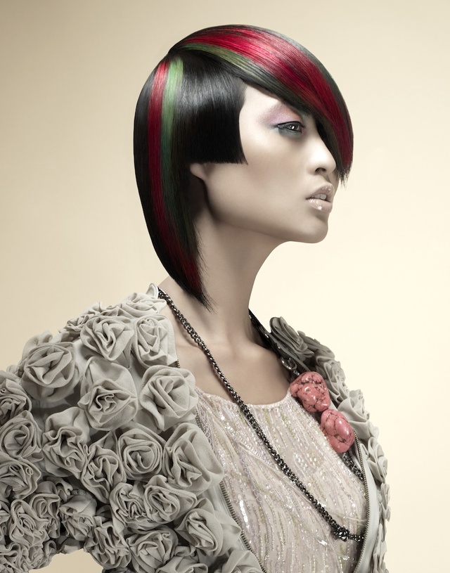 Haircolor & Styling:  Sue Pemberton  Photography & Cutting:  Damien Carney