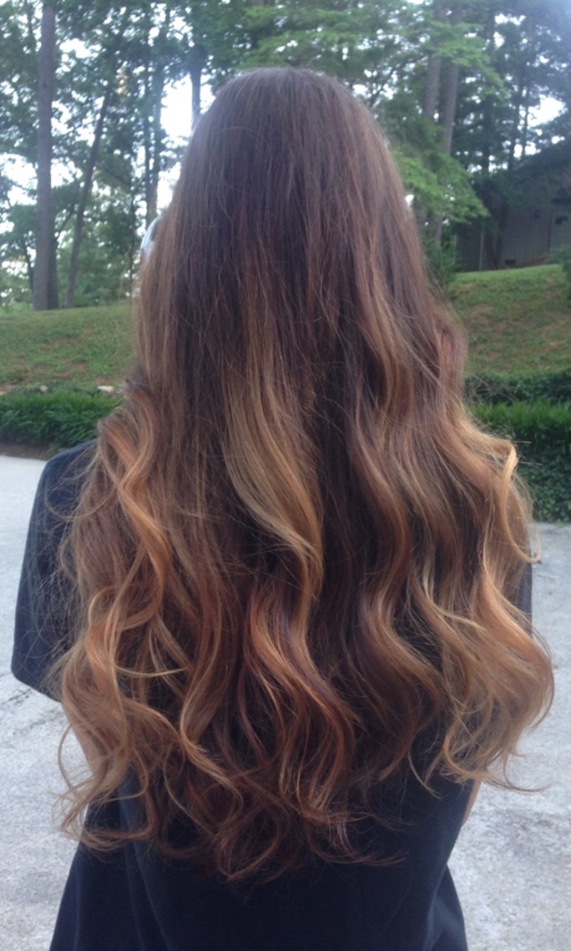 Sunkissed sombré