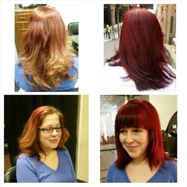 Before and after!  