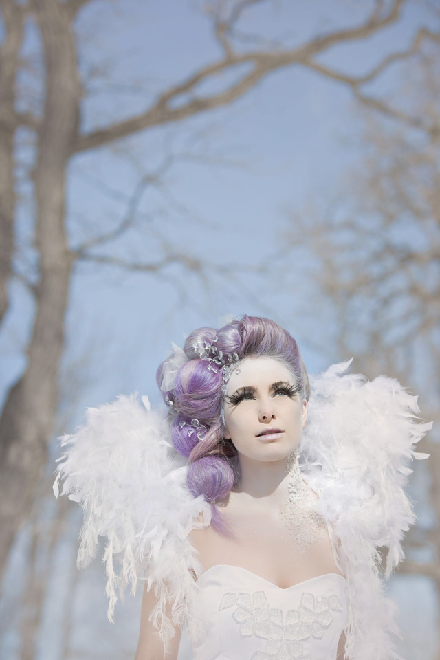 Model Kat.  Mua Kaylie Smith.  Photographer Crystal Whitehead.  Hair Trish Legere 