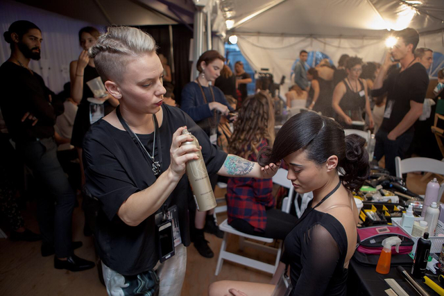 Sarah Adams Key Hairstylist for FashioNXT 2015