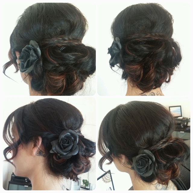 updo/formal hair