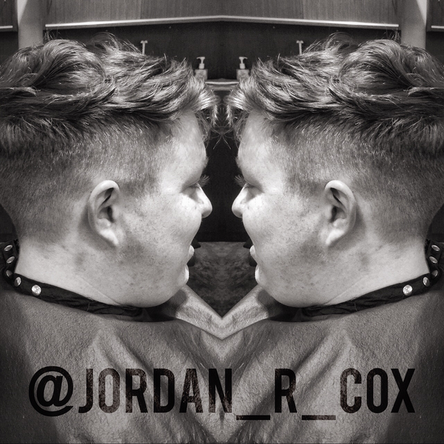 Scissor over comb men's haircut