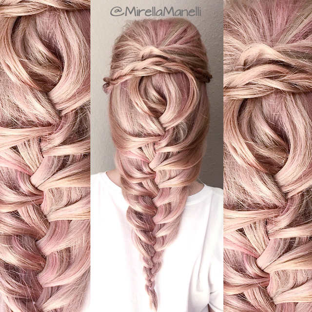 Blush Braid by Mirella Manelli