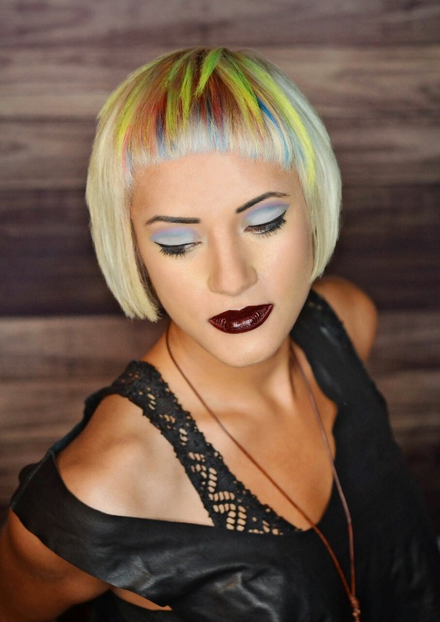 Verticle pixel color 