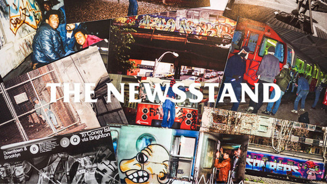 Newsstand-Collage