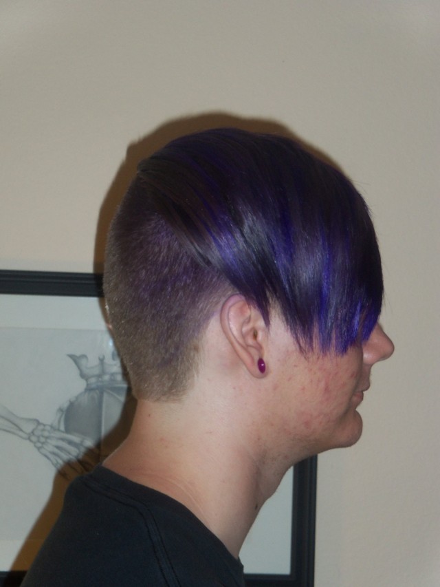 Puink Hair Stlye for new school year