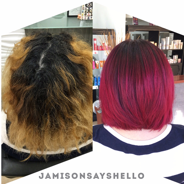 Red Hot Hair Transformation 
