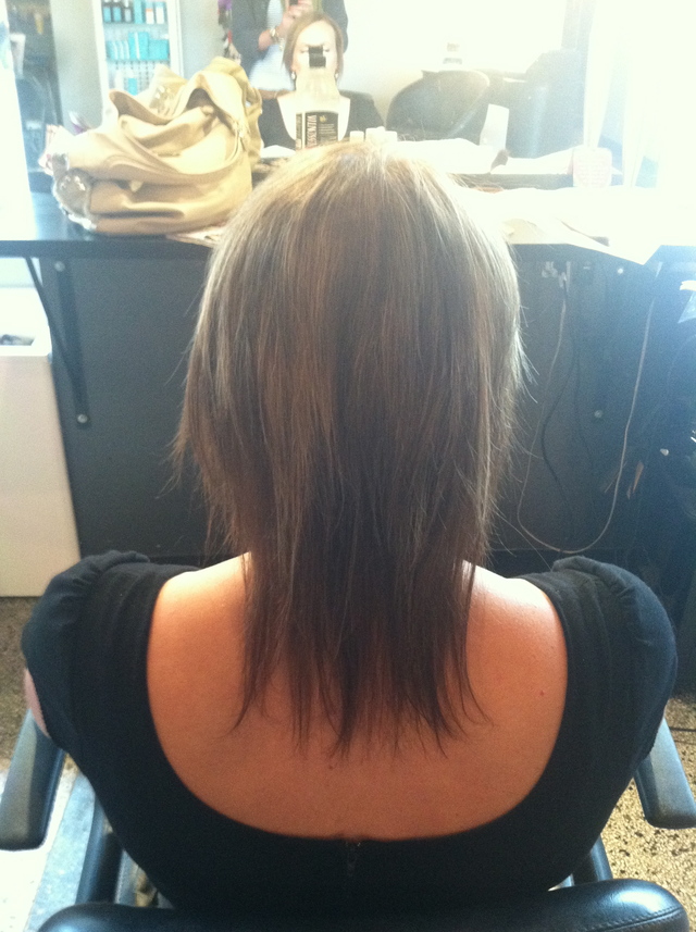 Hairloc Extensions BEFORE