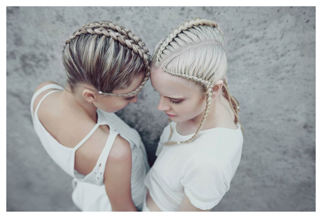 •Hair by Matt Minol and Jasmine Heckenberg •Photographer Kishka Jensen •Stylist Pheobe McKay 