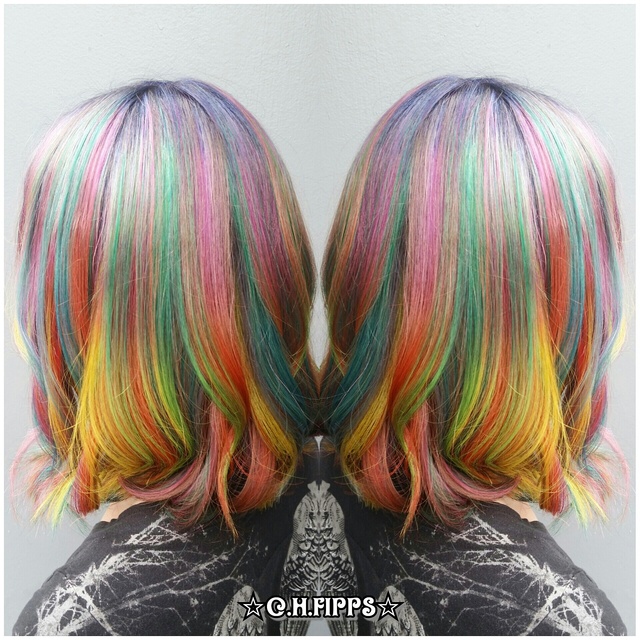 Smokey Rainbow Color Melt 