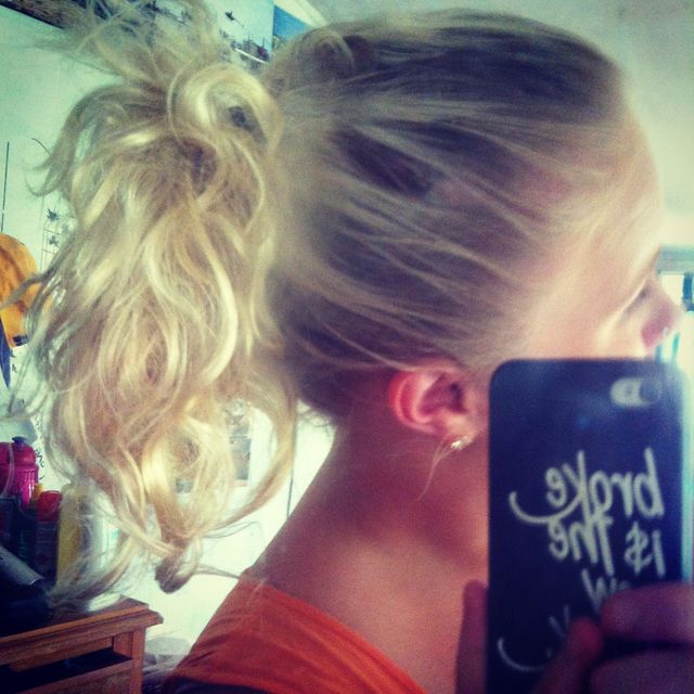 after removing a bun