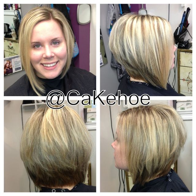 asymmetrical blonde
