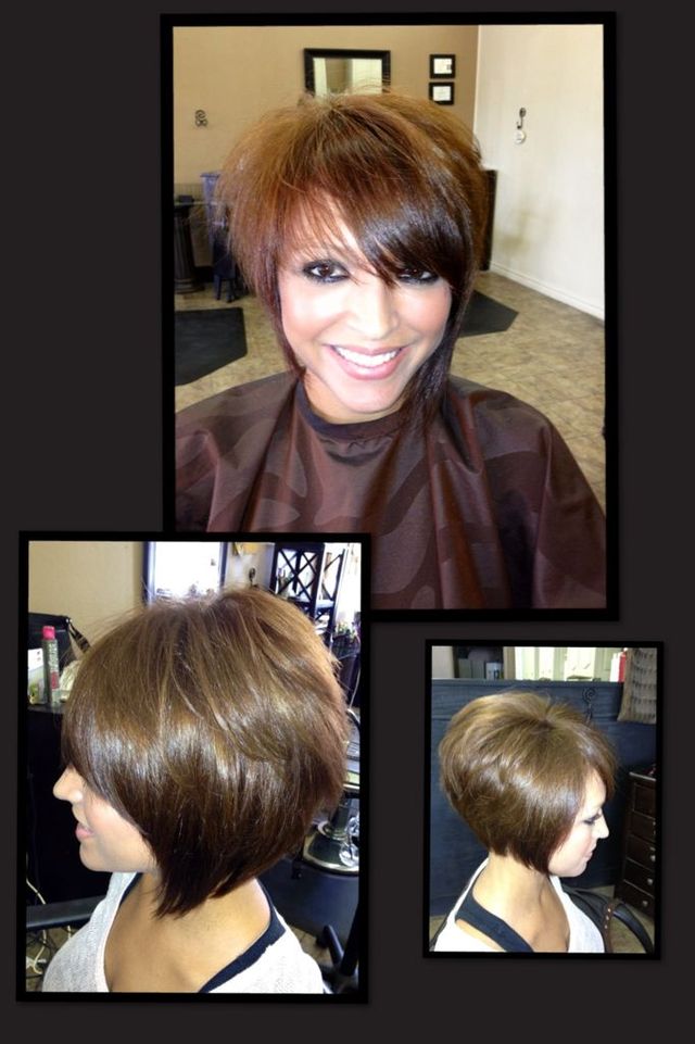 asymmetrical bob