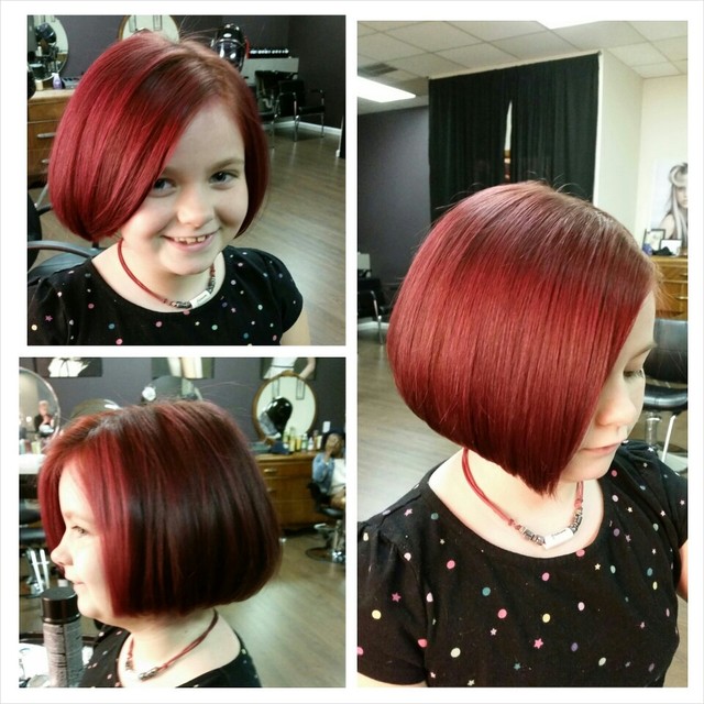 my daughter addison <3 #davines #finestpigments