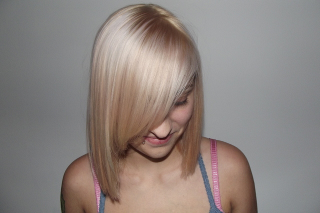 blonde bombshell