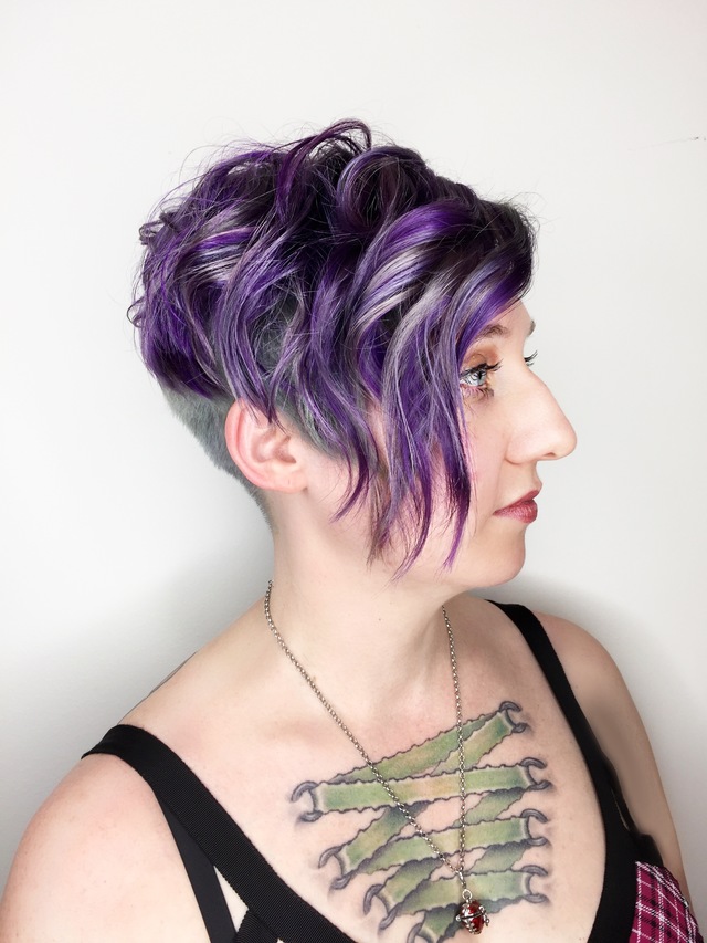 Metalic purple haze