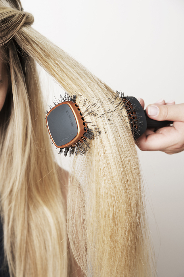 Square Thermal Brush Blow Out