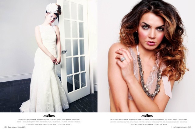 Photoshoot for Blush Magazine