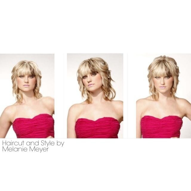 Melanie Meyer Hair: Photoshoot for Various Hair Magazines