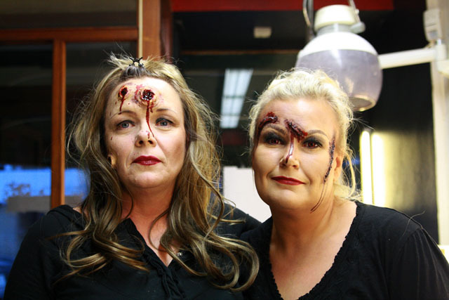 Wounded for Halloween
