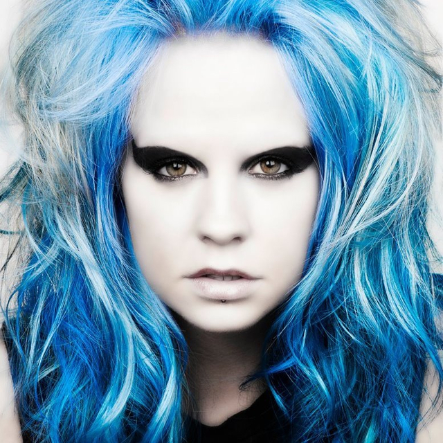 Mutiny Hair Blue blue electric blue collection 