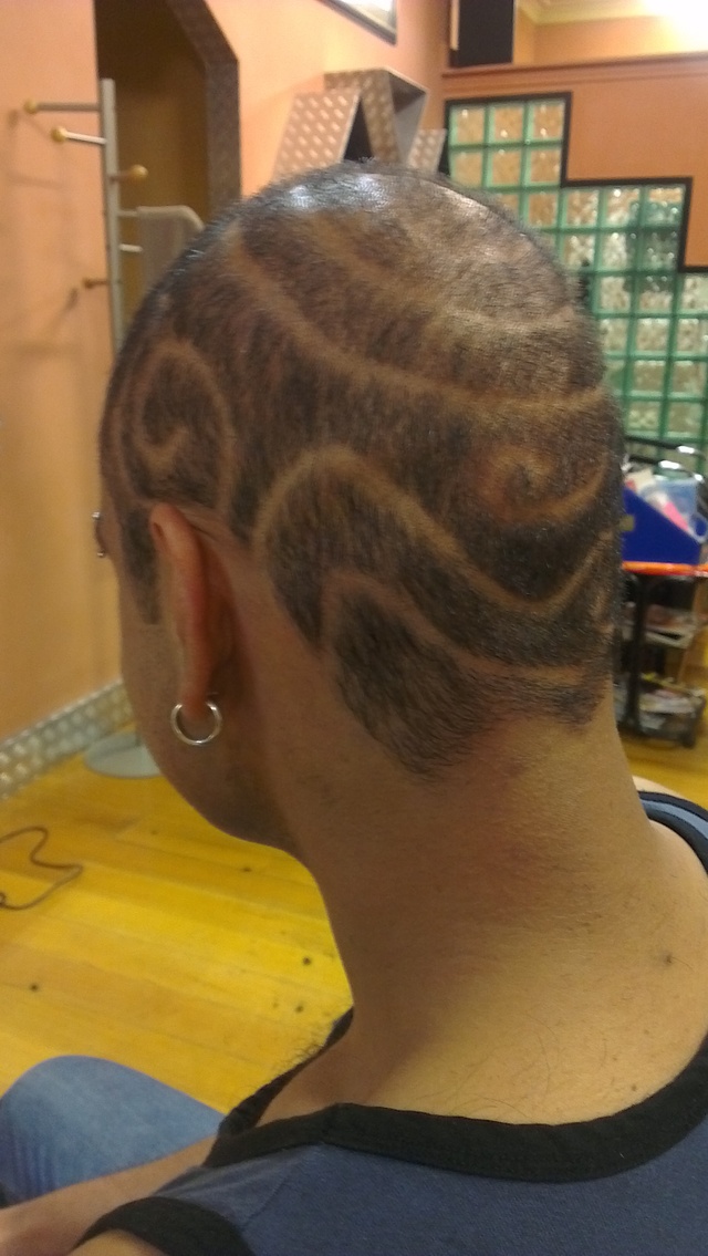 hair tattoo