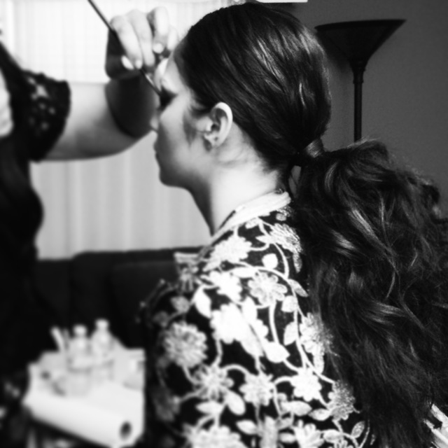 Large ponytail