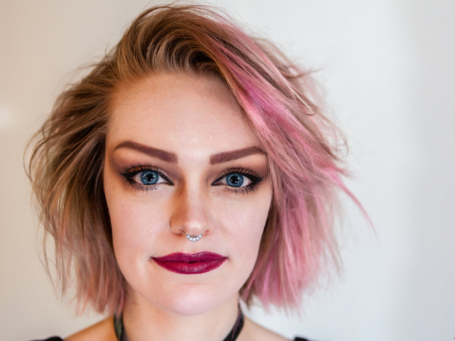 Grunge Flamingo from our 2015 Urban Grunge Shoot. Photographer: David Bailey