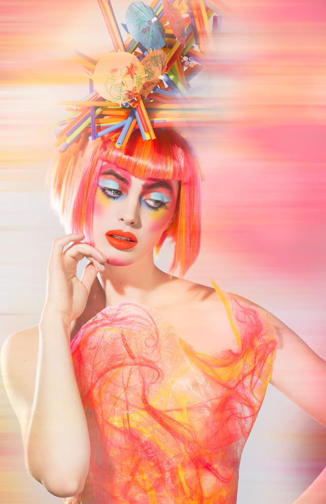 Color Bleed Photography: Josh Eskridge Hair: Matthew Tyldesley Make up: Isidro Valencia Model: Theresa Krosse