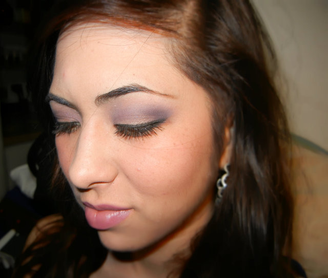 Violet eyes