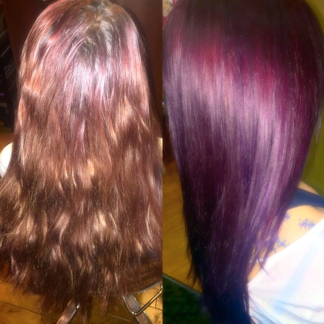 Transformation Tuesday from Damaged and Dull to Healthy and Hot! Continuum and Nia products are lifesavers