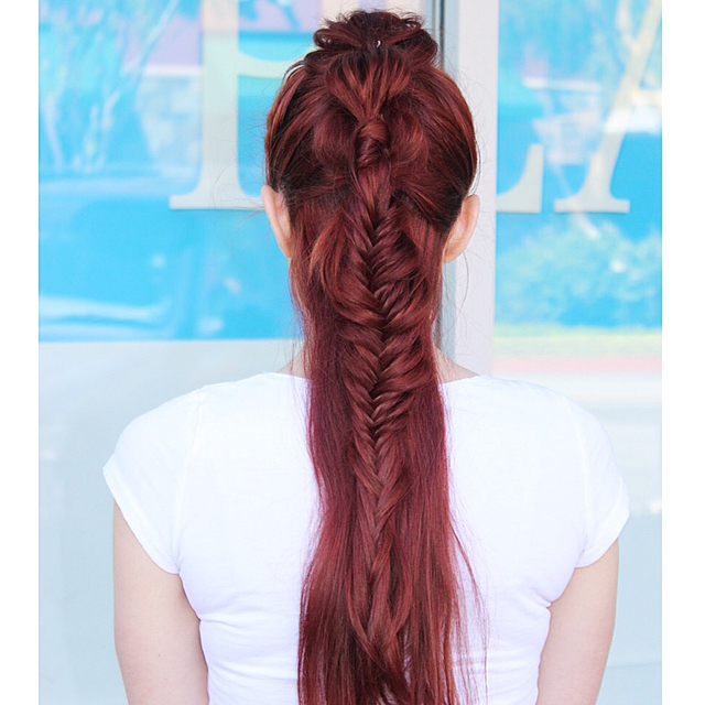 Fishtail braid @joeyfoglio