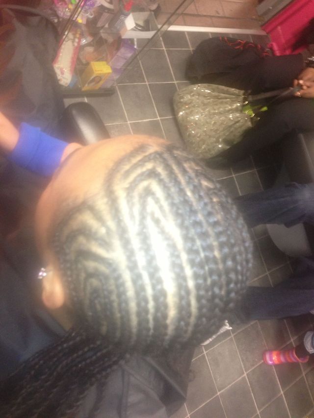 back cornrows 