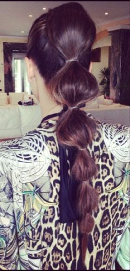 ball pony tail/mua Elisa Rampi