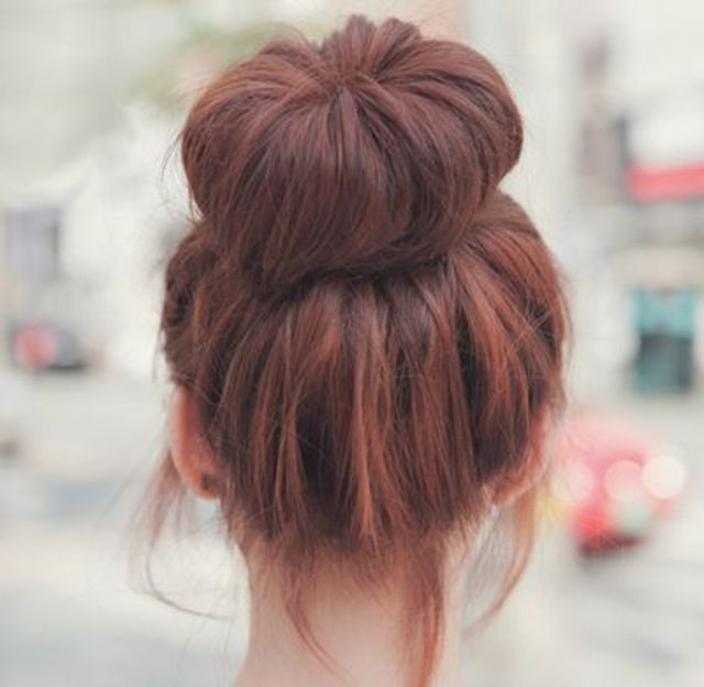 ballerina bun