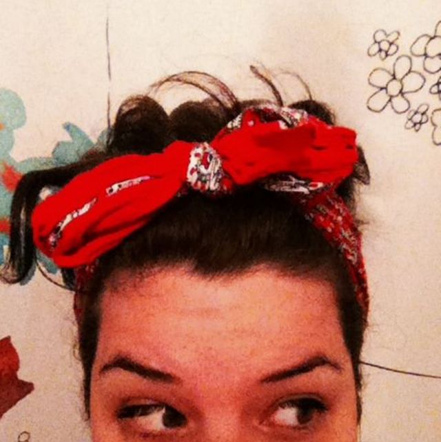 bandana bow